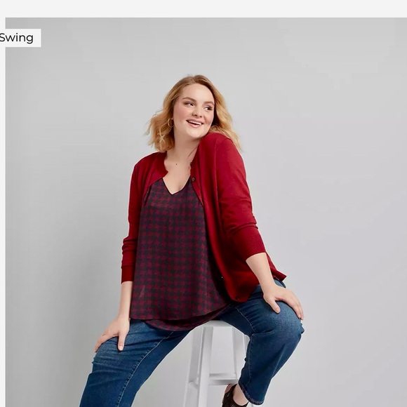 Lane Bryant Swing Top. Sleeveless. Size 14/16. - Picture 6 of 6